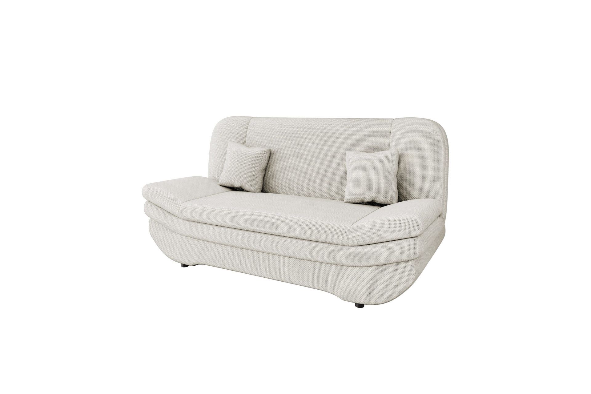 Figurelle Vuodesohva 2-istuttava Chenille - Valkoinen
