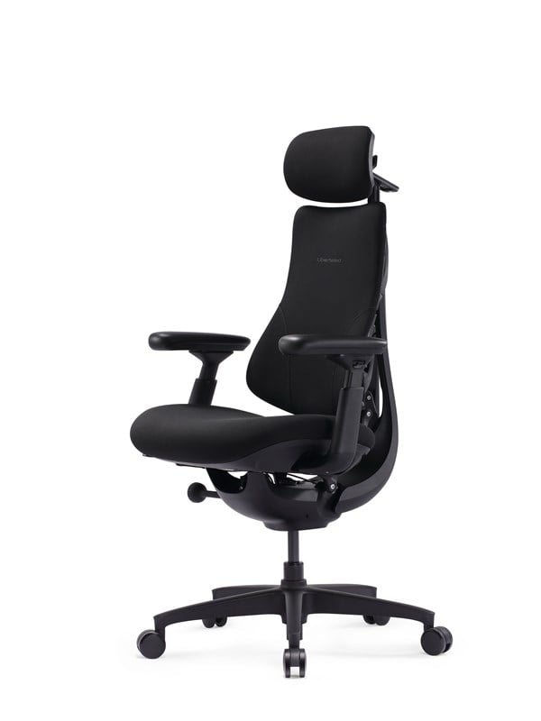 LiberNovo Omni SE Dynamic Ergonomic Chair - 48cm - Musta - Kangas