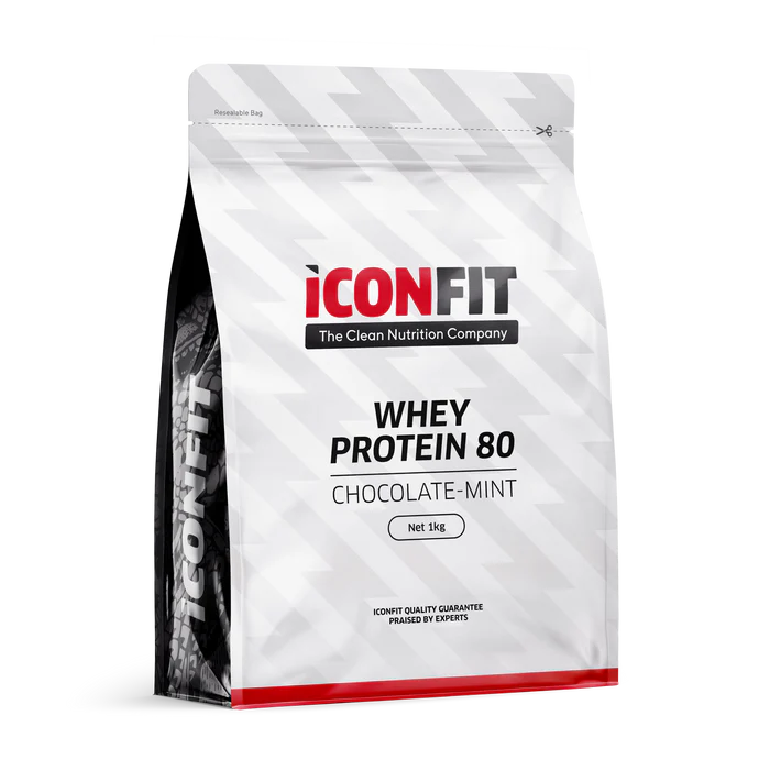 ICONFIT Heraproteiini 80, Suklaa-Minttu 1 kg