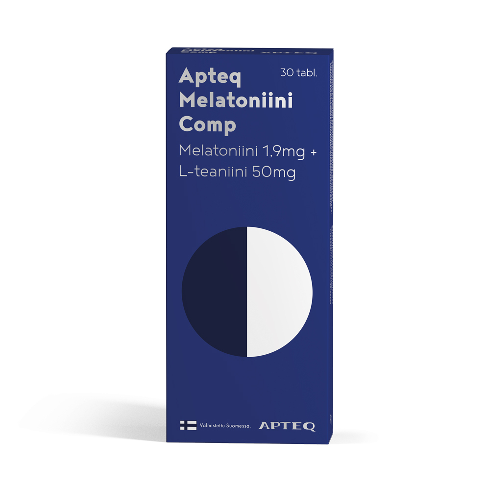 Apteq Melatoniini Comp 1,9mg