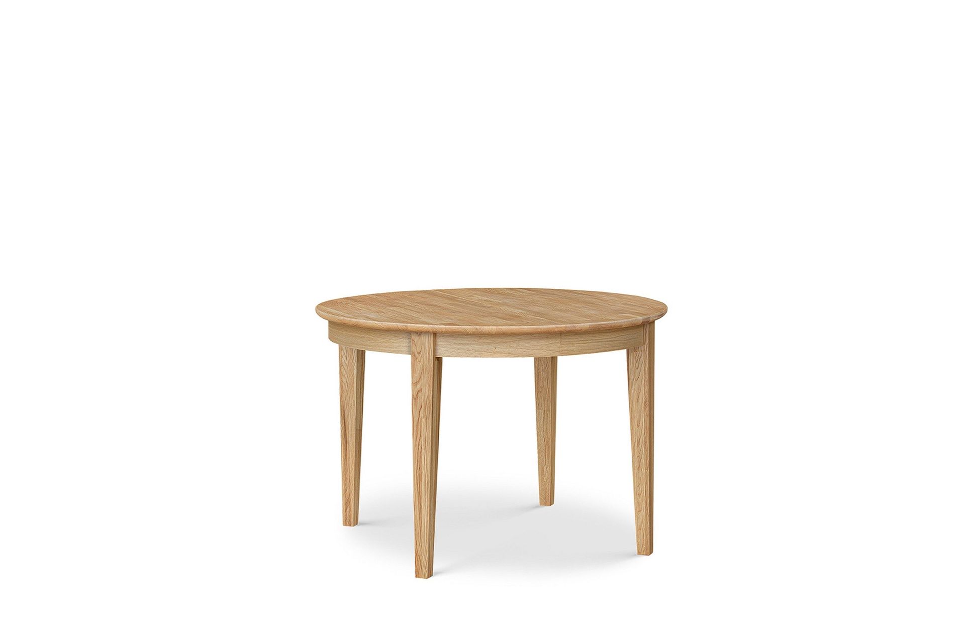 Rönne Jatkettava Ruokapöytä 110-150 cm Pyöreä, 6 hengelle