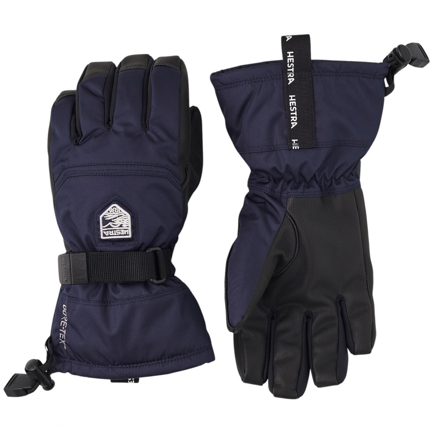 Hestra Gore-Tex Gauntlet, hiihtohanskat, juniori, tummansininen