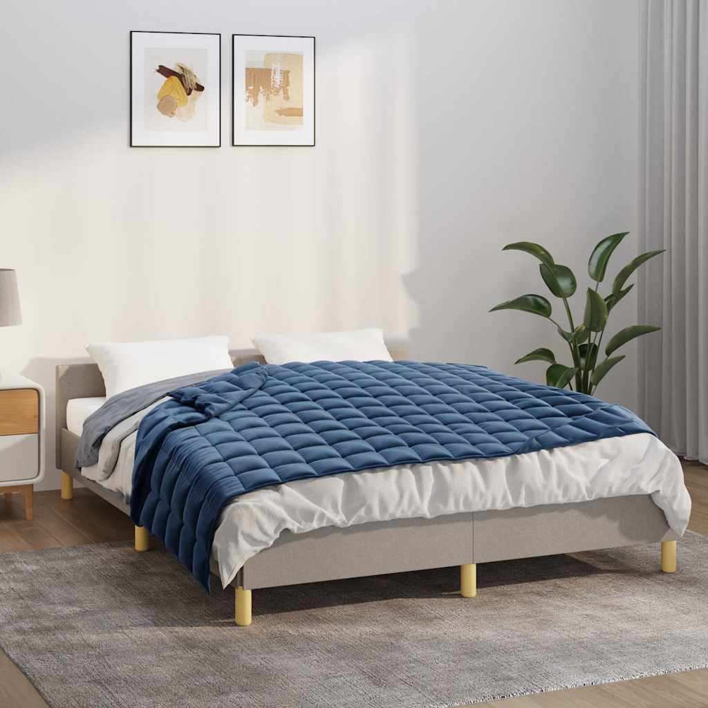 vidaXL Painopeitto sininen 120x180 cm 5 kg kangas
