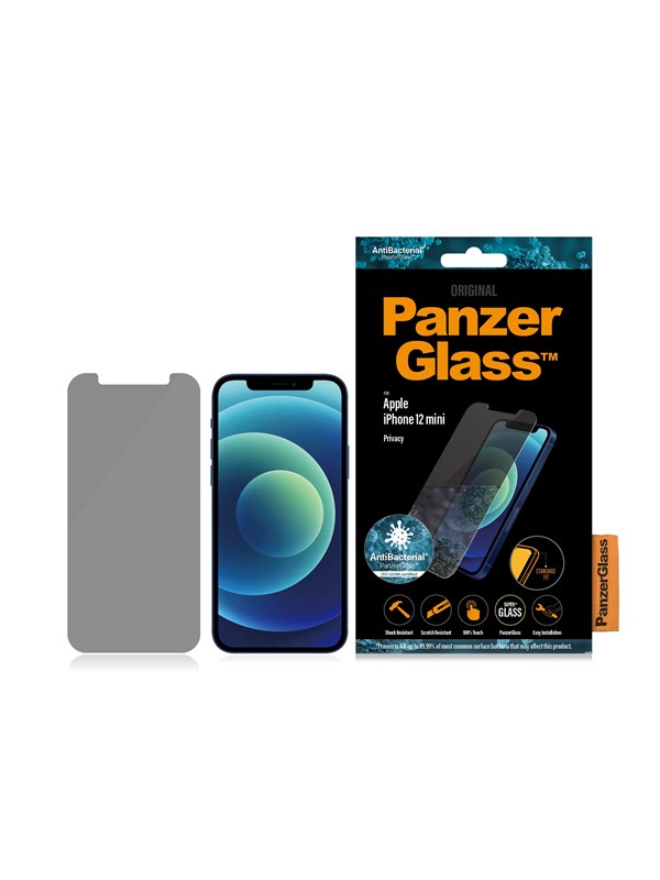 PanzerGlass Yksityisyyden näytönsuoja iPhone 12 Mini | Standardi istuvuus