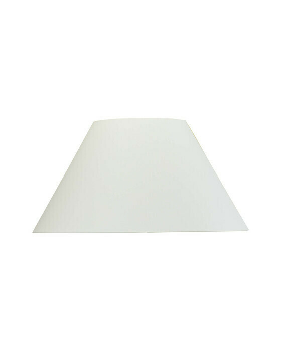 Schuin lampunvarjostin off-white