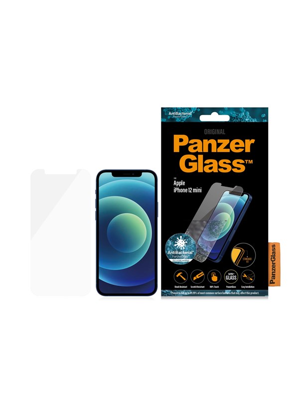 PanzerGlass Näytönsuoja iPhone 12 Mini | Standardi istuvuus