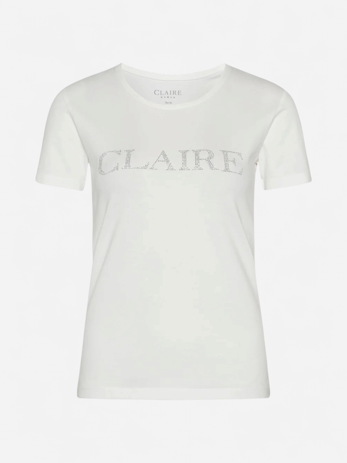 Claire T-paita Allison Logo, valkoinen