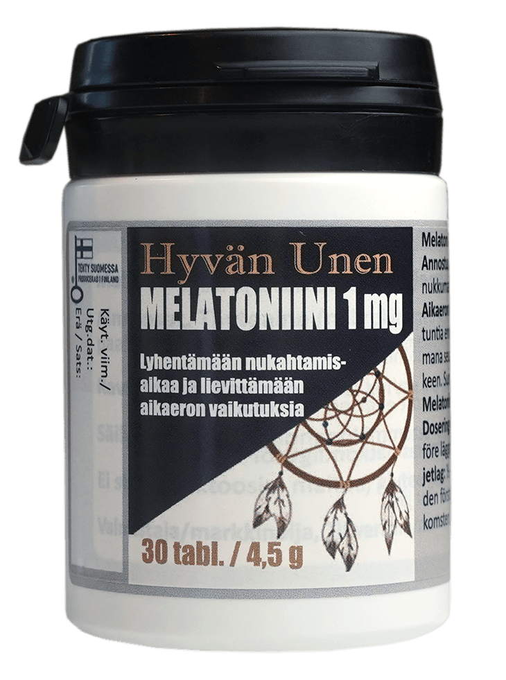 Hyvän Unen Melatoniini 1 mg