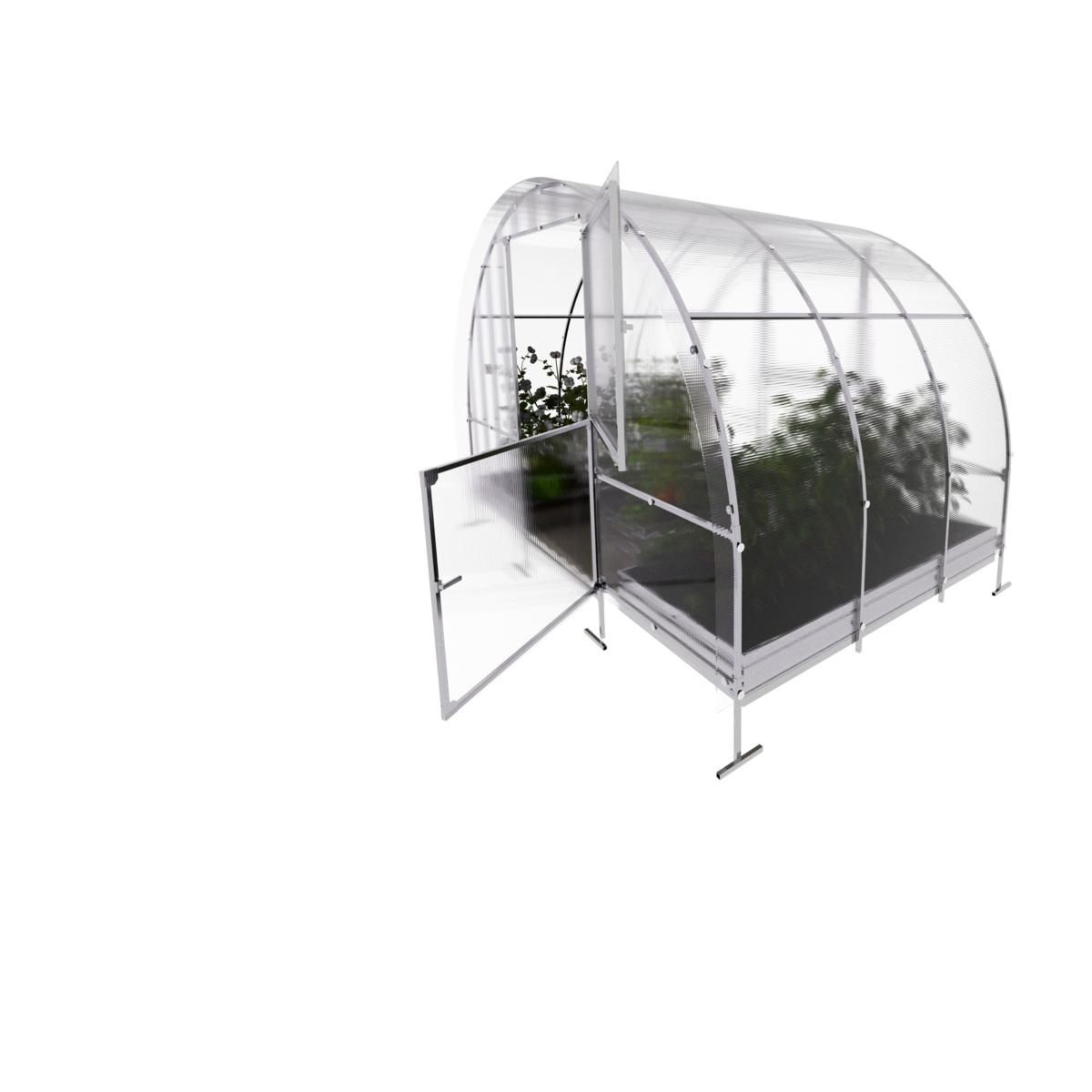 KLASIKA EASY 6 m2, 6 mm polykarbonaattikansi