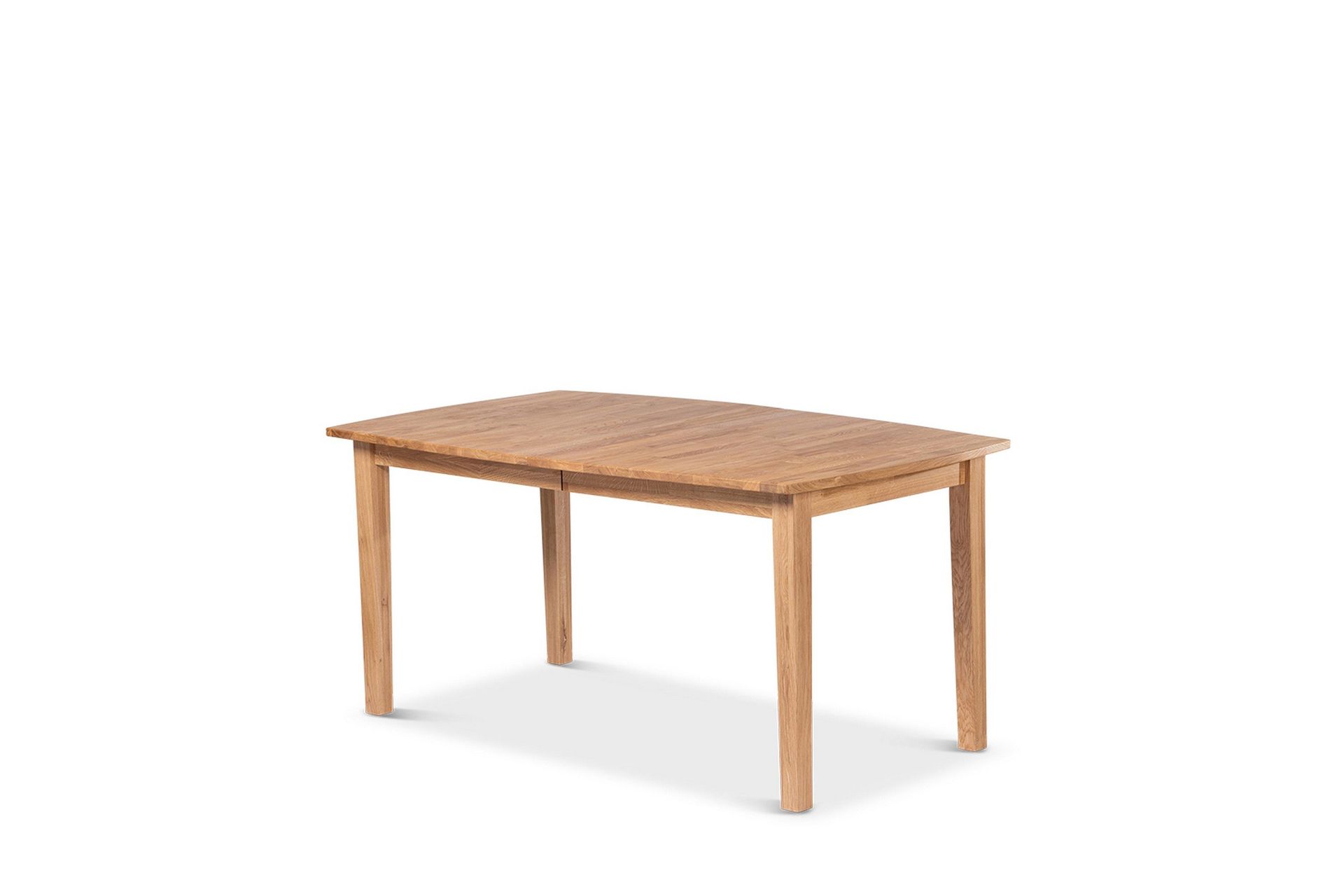 Visby Jatkettava Ruokapöytä 160-120 cm Soikea, 6 hengelle